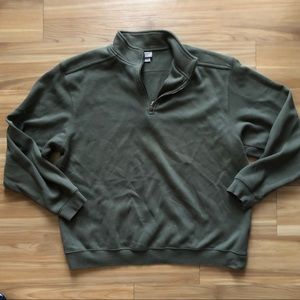 Men’s Olive sweatshirt LL Bean Large